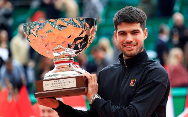 登录入口-阿尔卡拉斯冠军积分超越辛纳 红土四大赛仅差罗马